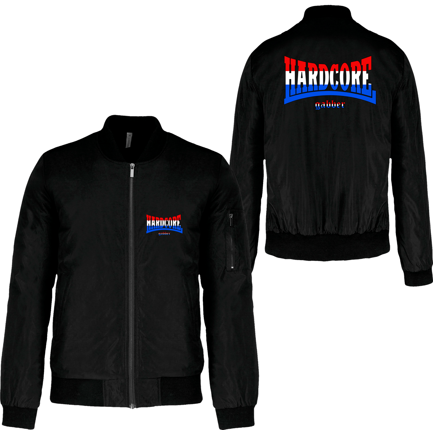 Bombers with flags