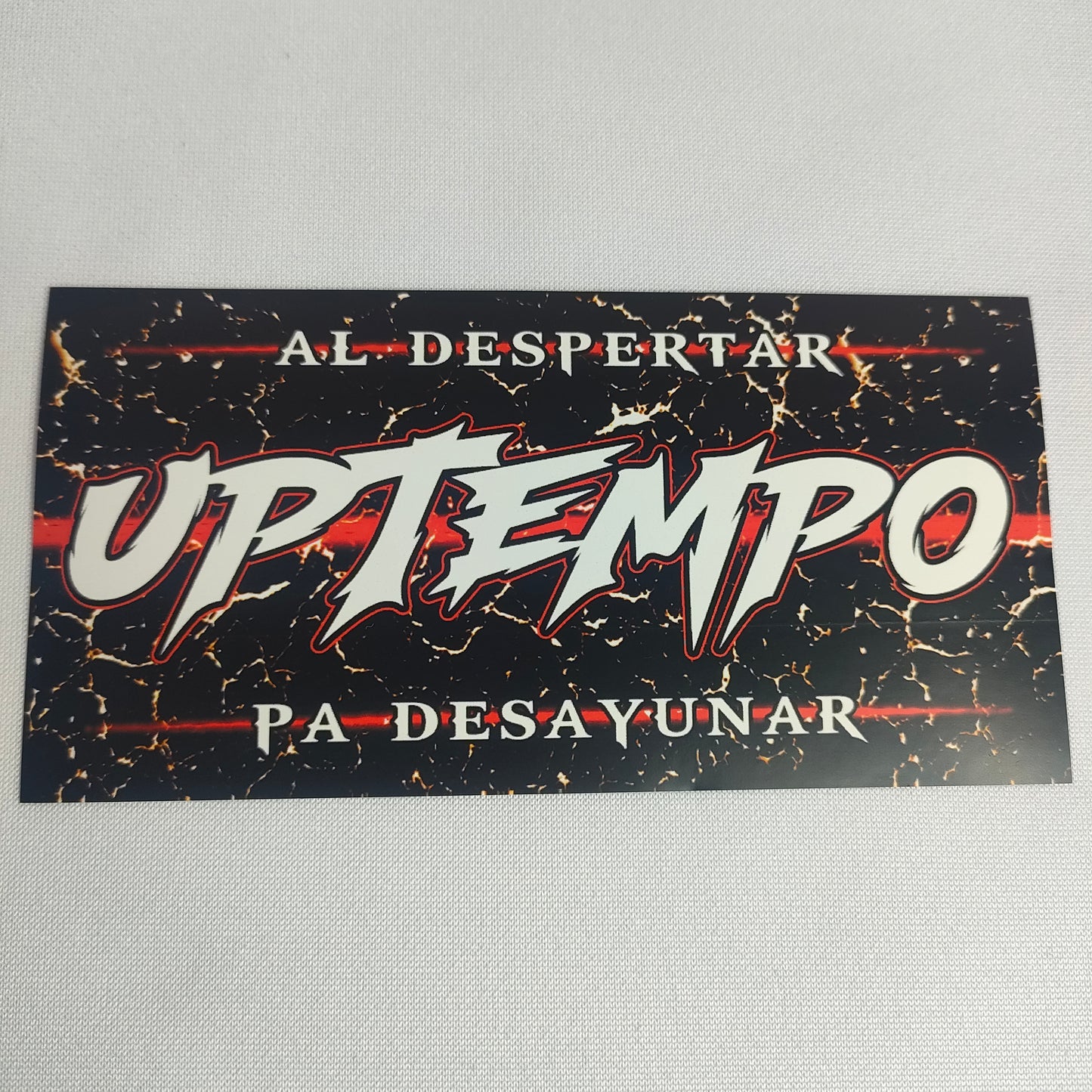 Vinile rosso graffito hardcore