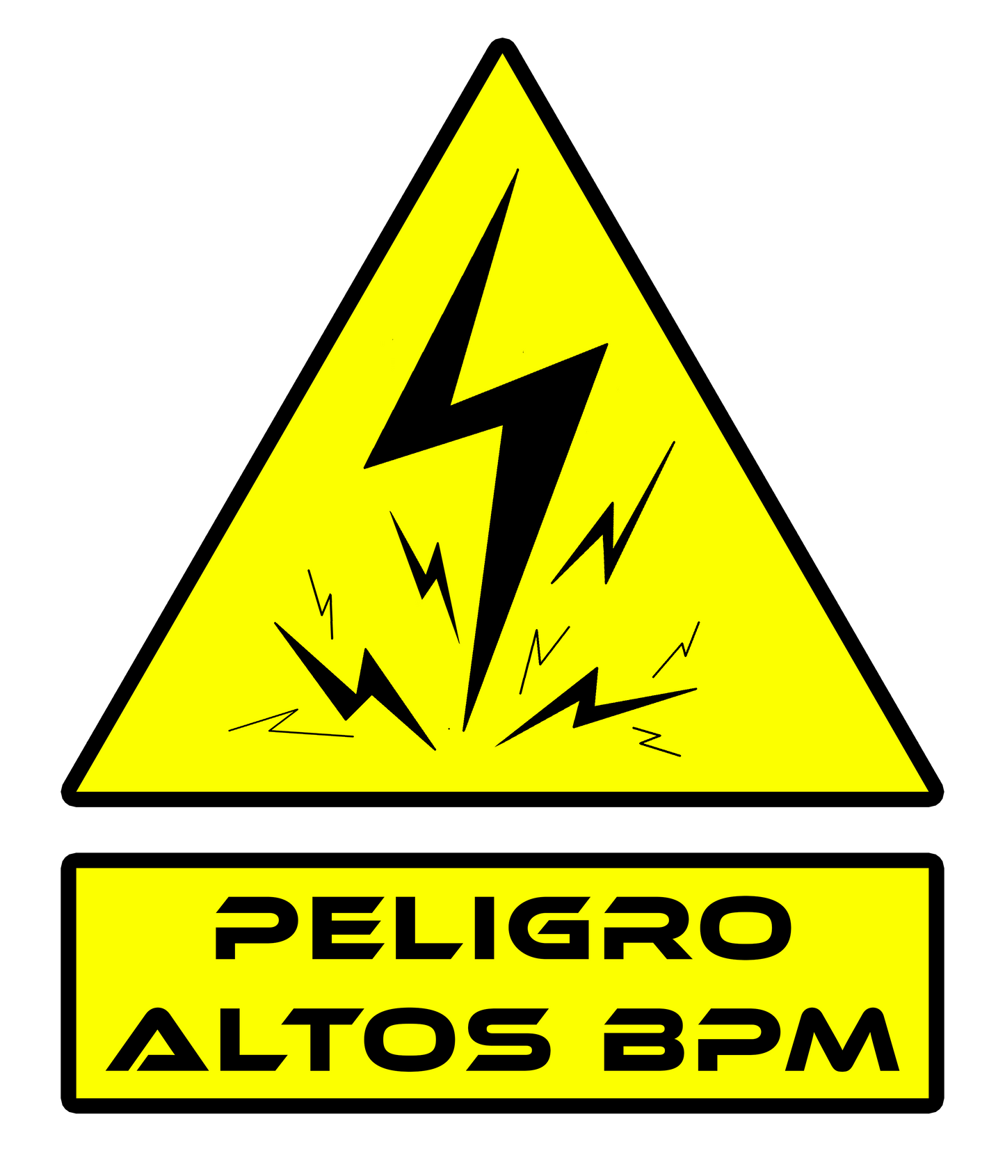 vinilo "alto voltaje" regalo