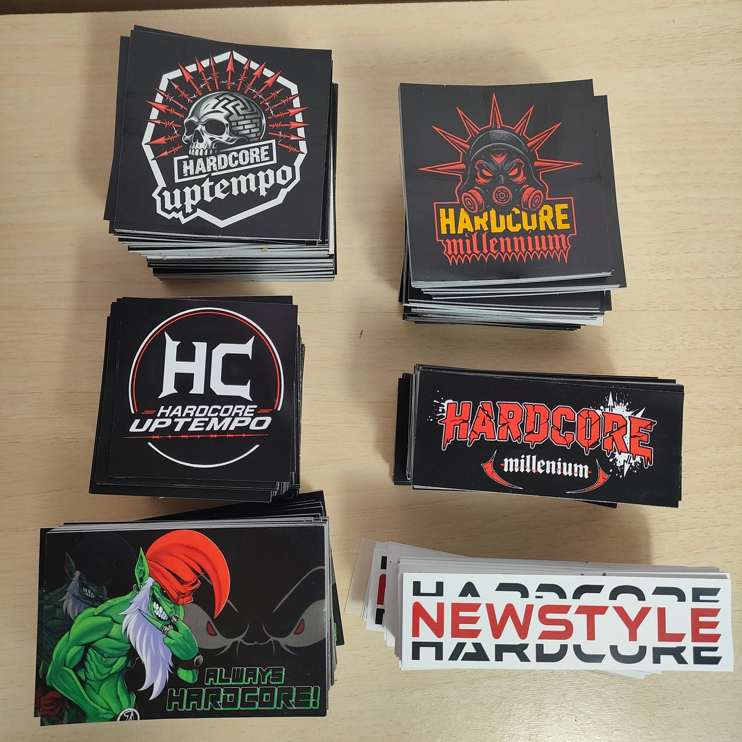 Confezione da 6 adesivi