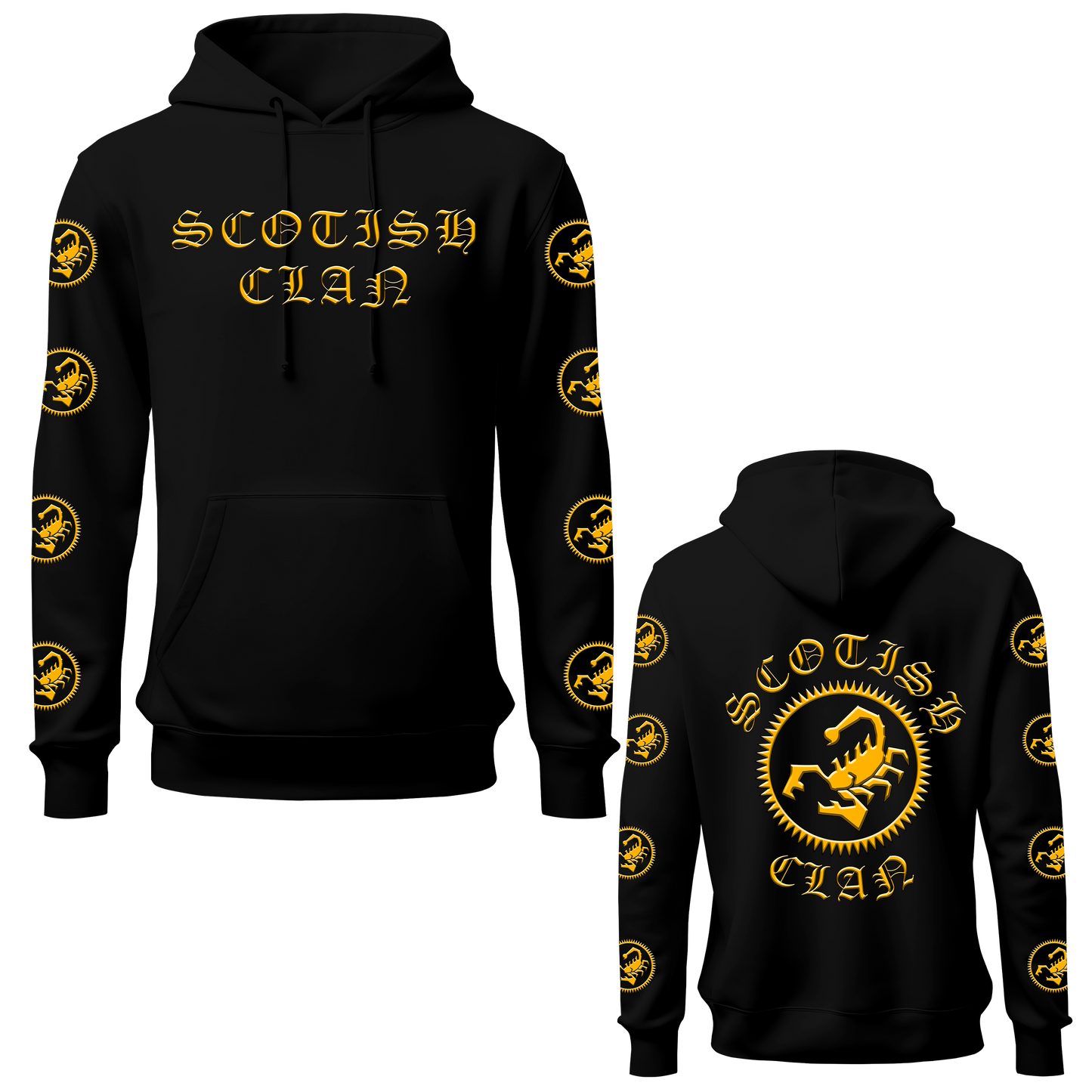 Sudadera Scotish Clan Gold