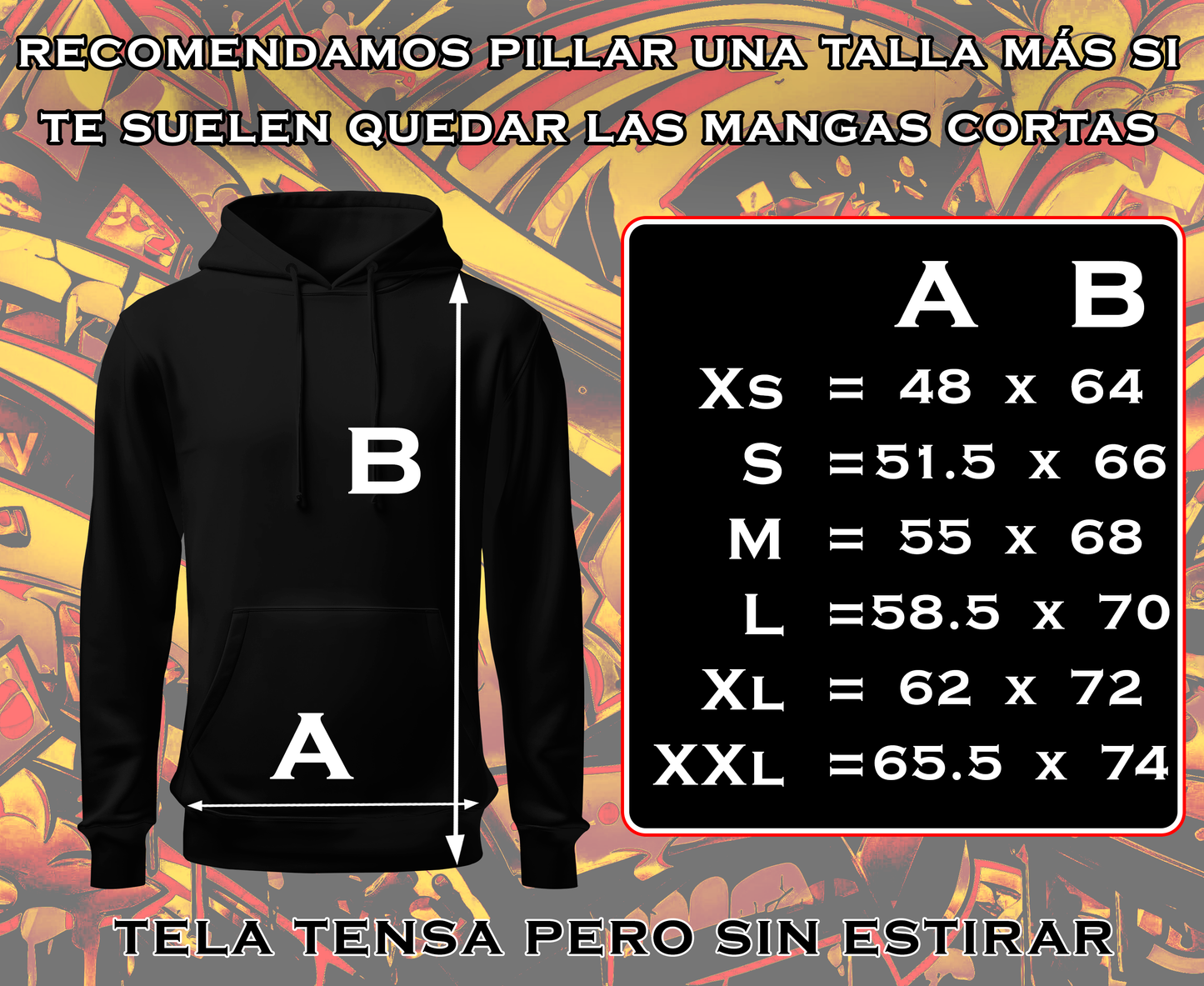 Sudadera Hardcore Calaveras