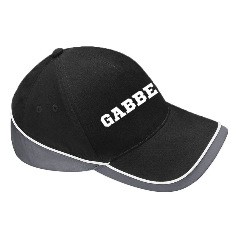 Gorra cani negra/gris