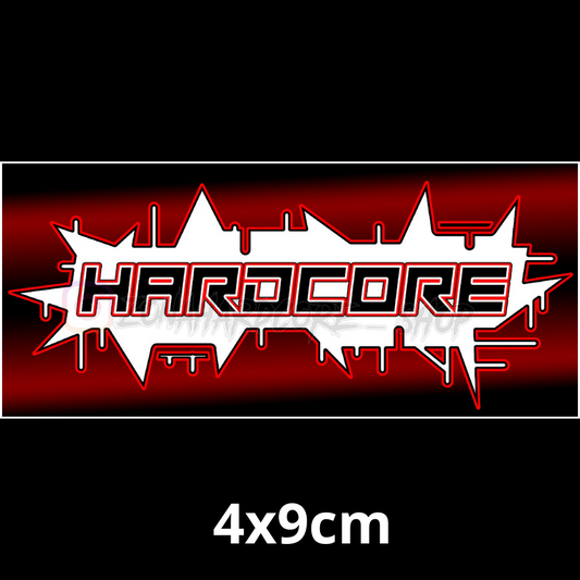 Vinile rosso graffito hardcore