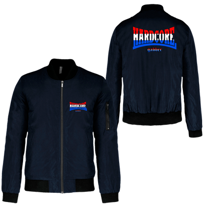 Bombers with flags