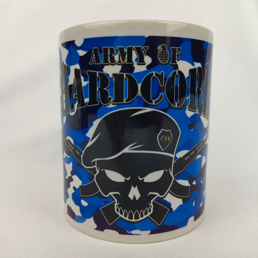 Taza Army of Hardcore Azul