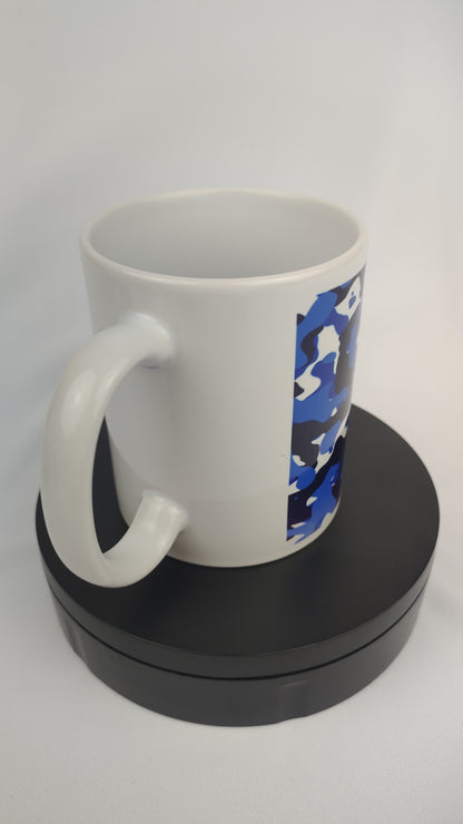 Taza Army of Hardcore Azul