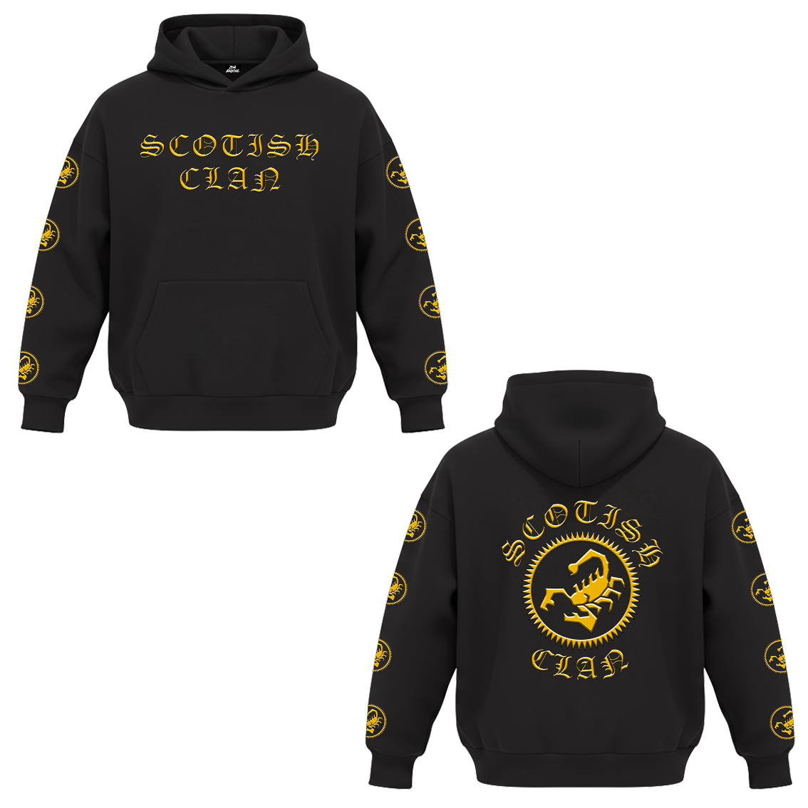 Sudadera Scotish Clan Gold