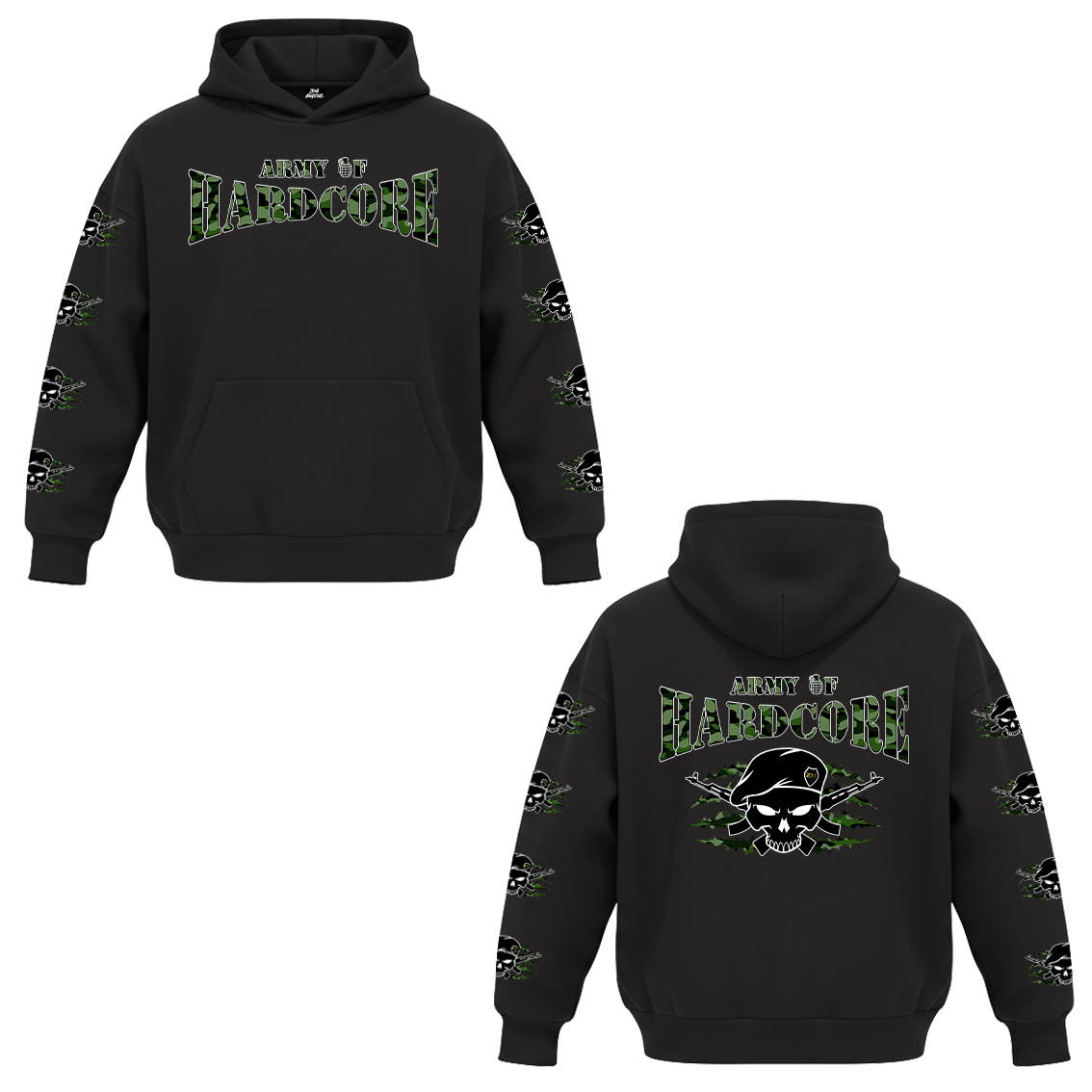 Army of Hardcore – Mimetica militare